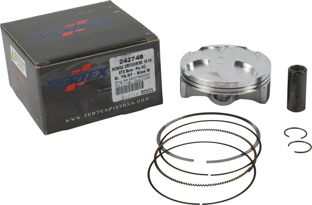 Piston Kit Hc Forged 78.97/Std 14.6:1 Hon VERTEX