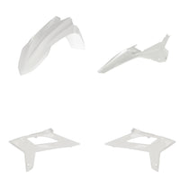 Plastic Kit Beta White ACERBIS