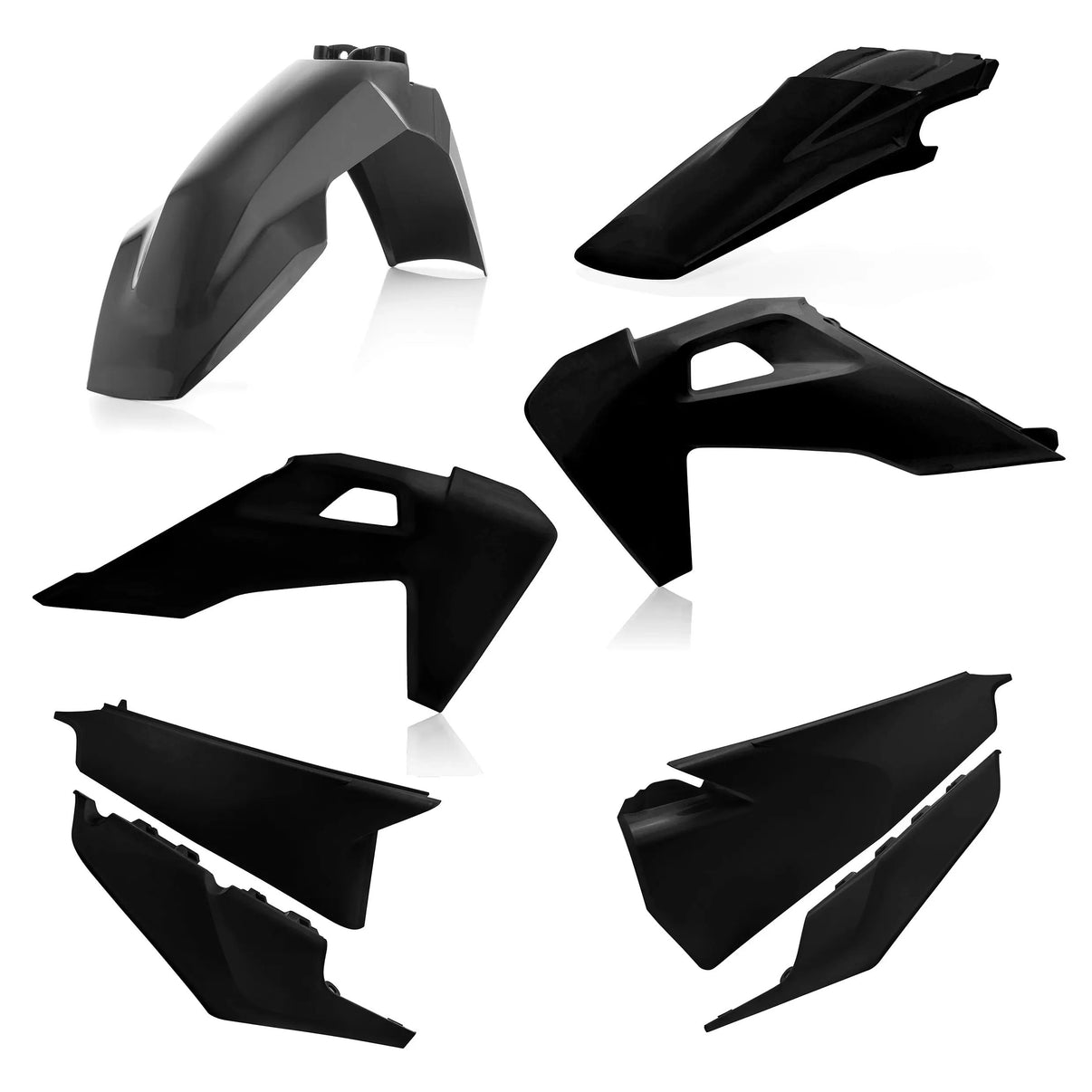 Plastic Kit Black ACERBIS