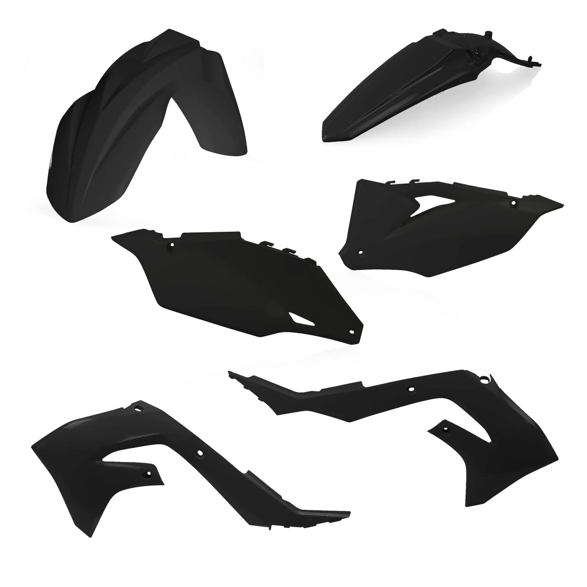 Plastic Kit Black ACERBIS