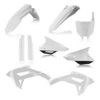 Plastic Kit  Full Hon White/Black ACERBIS