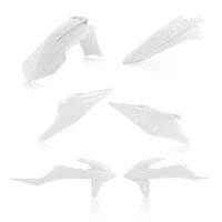 Plastic Kit White ACERBIS