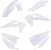 Plastic Kit White ACERBIS