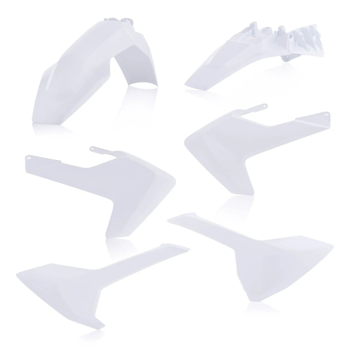 Plastic Kit White ACERBIS