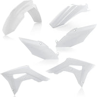 Plastic Kit White ACERBIS