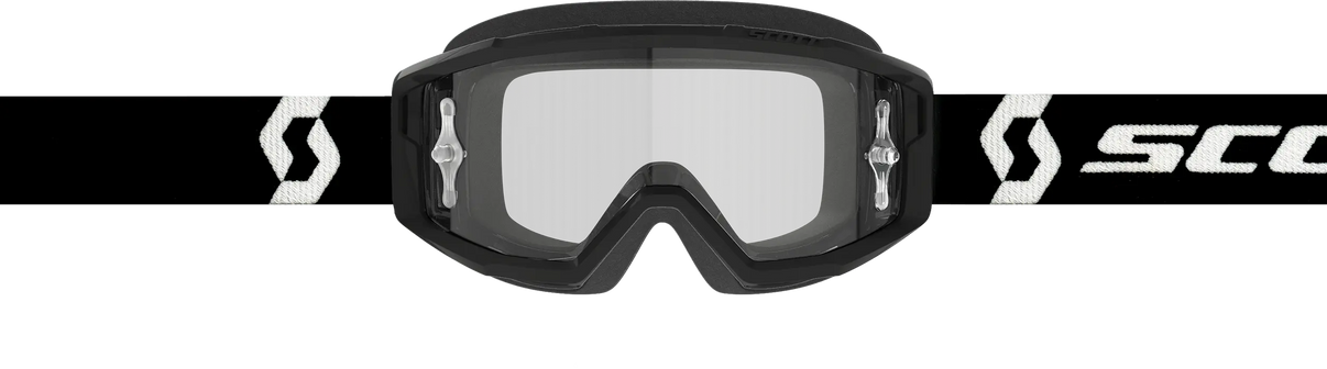 Primal Goggle Black/White Clear Works SCOTT