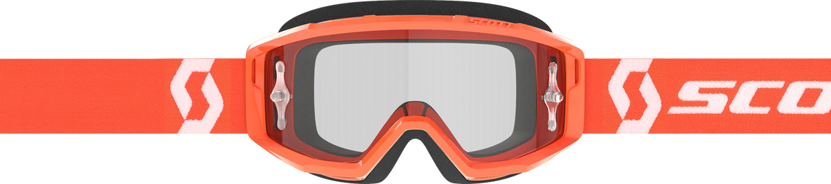 Primal Goggle Orange/White Clear Works SCOTT