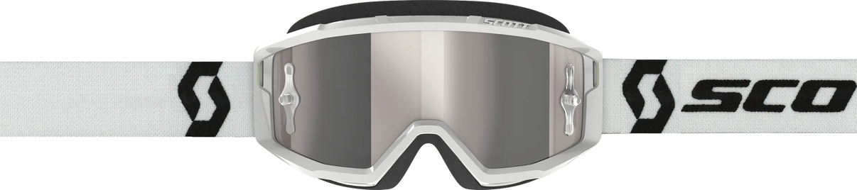Primal Goggle White Silver Chrome Works SCOTT