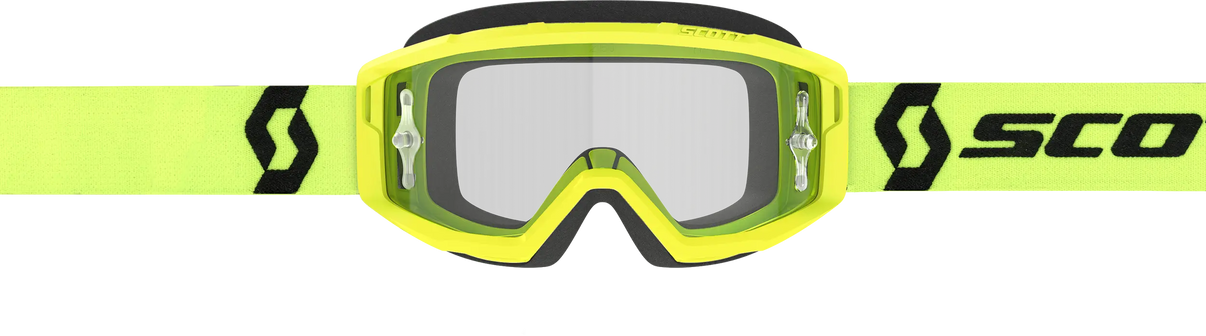 Primal Goggle Yellow/Black Clear Works SCOTT