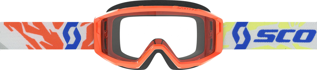 Primal Youth Goggle Orange Clear SCOTT