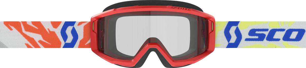 Primal Youth Goggle Red Clear SCOTT