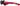 Pro 160 Clutch Lever Red FLO MOTORSPORTS