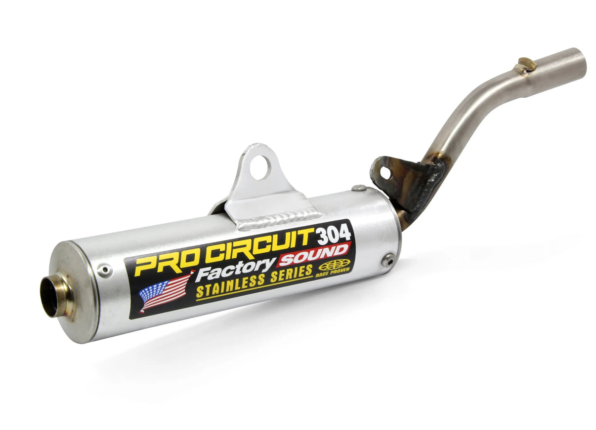 Pro Circuit 304 Silencer - Kawasaki KX100 | 1998-2021 | KX112 | 2022-2023 | KX80 | 1998-2000 | KX85 | 2001-2023 | KX65 | 2000-2023 PRO CIRCUIT