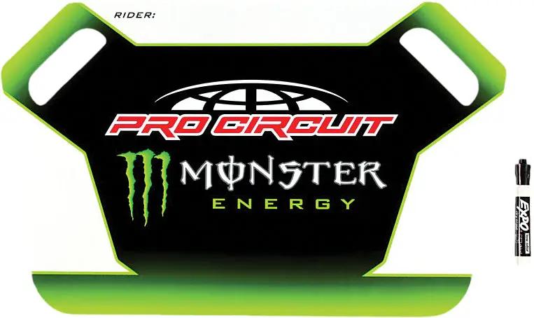 Pro Circuit Monster Energy Pit Board PRO CIRCUIT