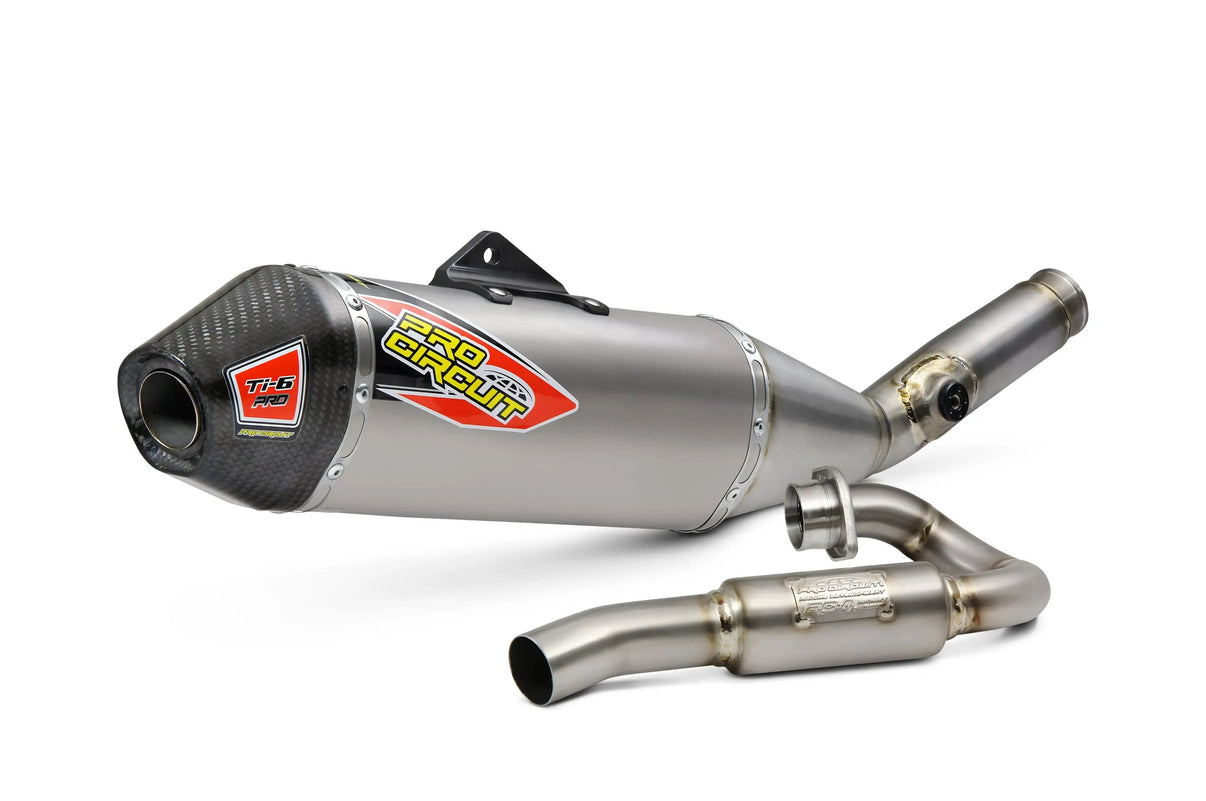 Pro Circuit Ti-6 Pro Titanium Exhaust System - Kawasaki KX450F | 2019-2022 PRO CIRCUIT