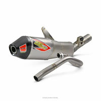 Pro Circuit Ti-6 Titanium Exhaust System W/Carbon Cap - Honda CRF250R | CRF250RX | 2022-2024 PRO CIRCUIT