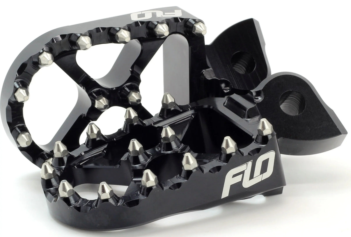 Pro Series Foot Pegs Black Cobra FLO MOTORSPORTS