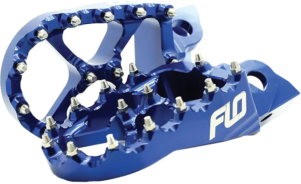 Pro Series Foot Pegs Blue FLO MOTORSPORTS