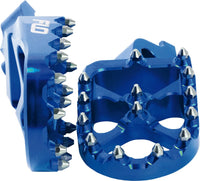 Pro Series Foot Pegs Blue FLO MOTORSPORTS