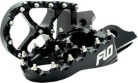 Pro Series Footpegs Lower Black 12mm Yam FLO MOTORSPORTS