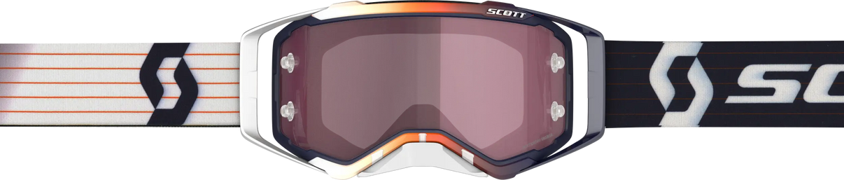 Prospect Goggle Blue/White W/Rose Amp Works SCOTT