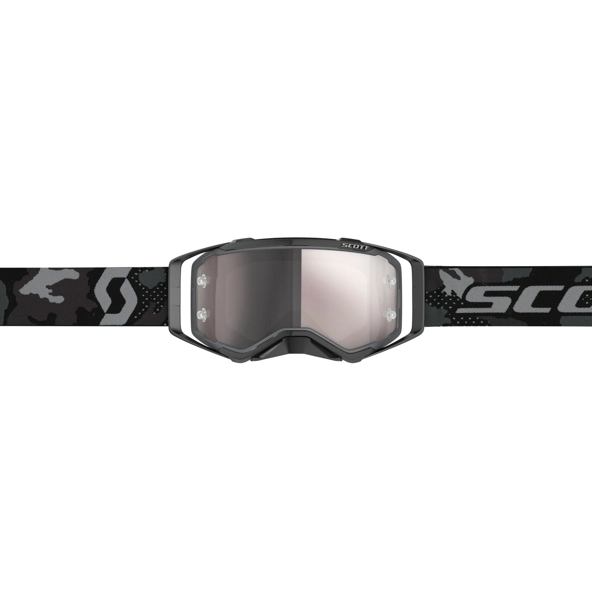 Prospect Goggle Dark Grey/ Blk W/Silver Chrome Works SCOTT