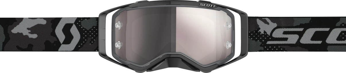 Prospect Goggle Dark Grey/ Blk W/Silver Chrome Works SCOTT