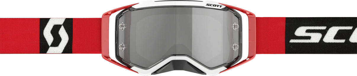 Prospect Goggle Red/Black Silver Chrome Works SCOTT