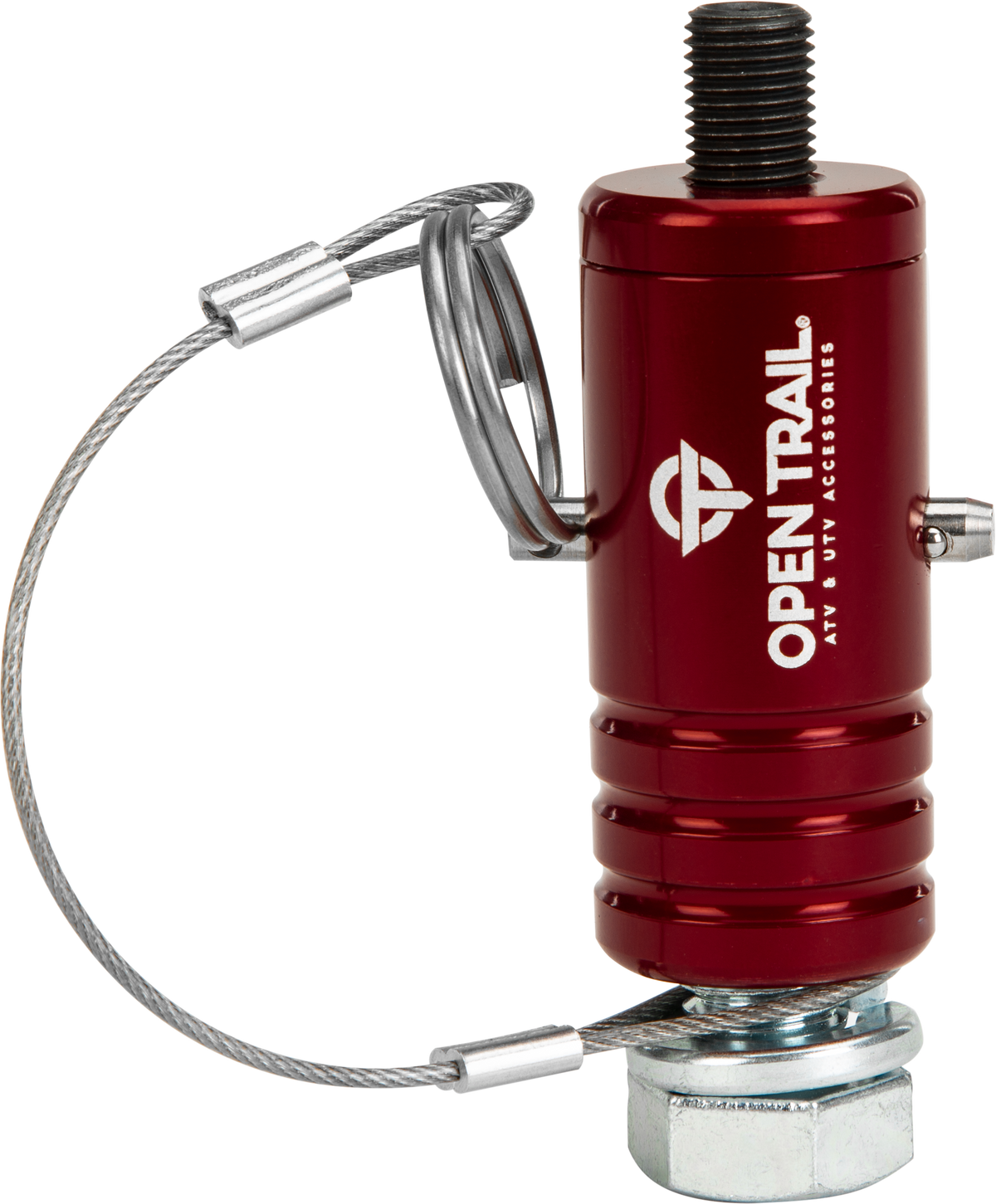 Quick Release Whip Mount Red OPEN TRAIL