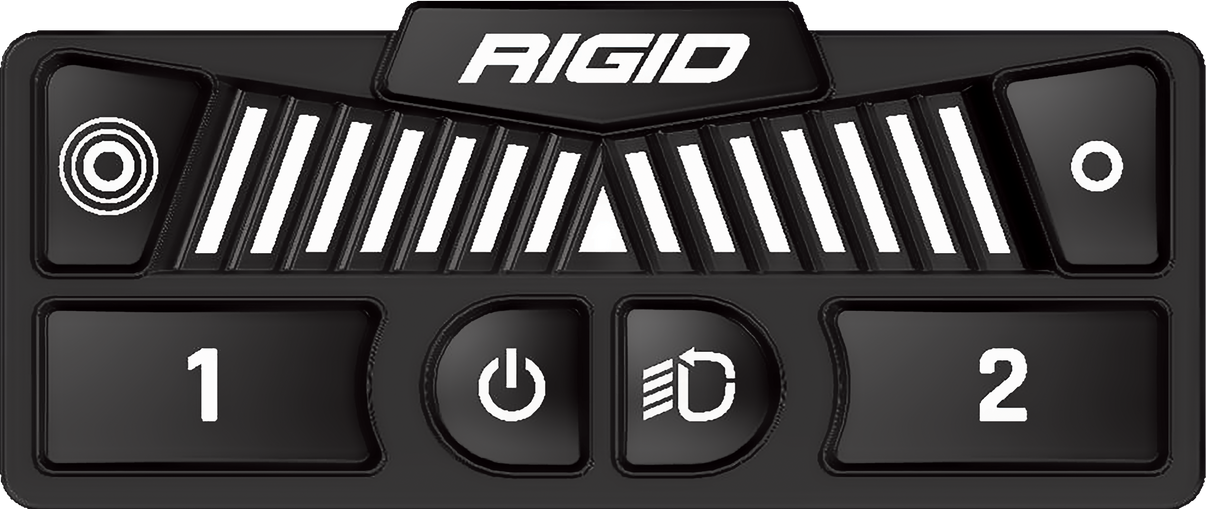 RIGID 10" Adapt Light Bar W/ Gps RIGID