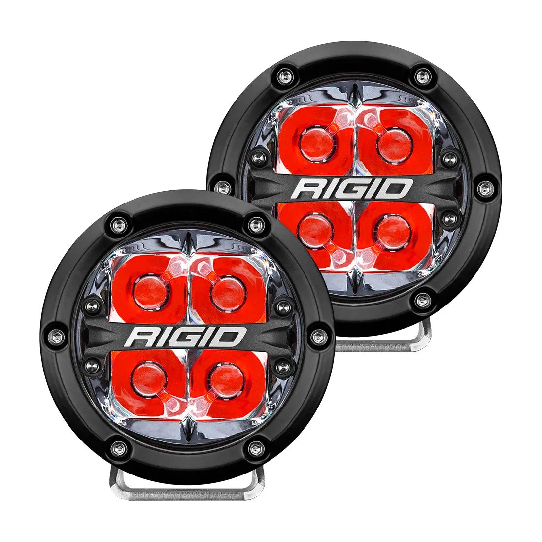 RIGID 360 Series 4" Spot Red Back Light RIGID
