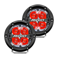 RIGID 360 Series 4" Spot Red Back Light RIGID