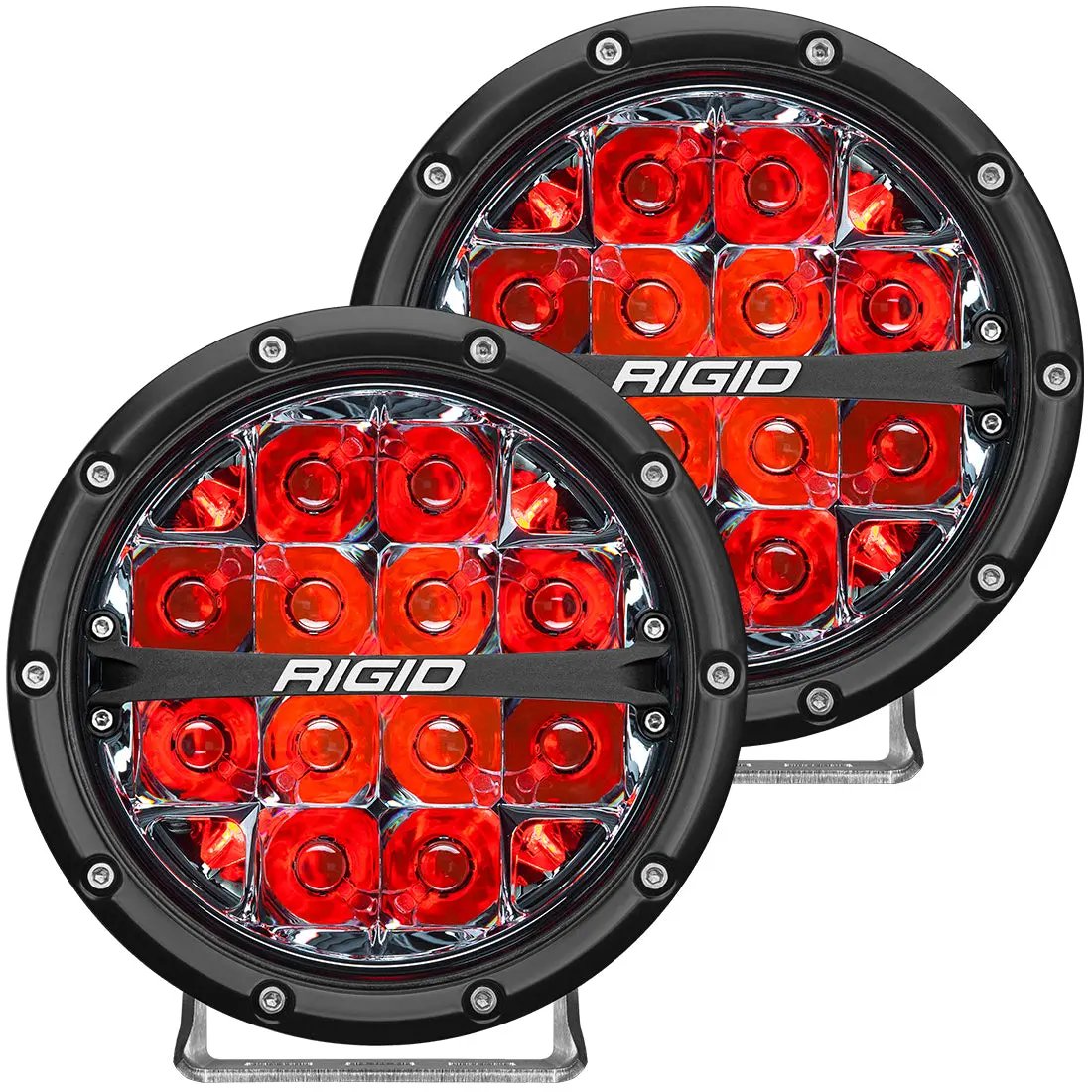 RIGID 360 Series 6" Spot Red Back Light RIGID