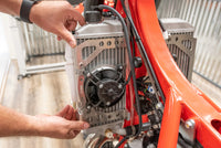 Radiator Braces W/Fan ENDURO ENGINEERING