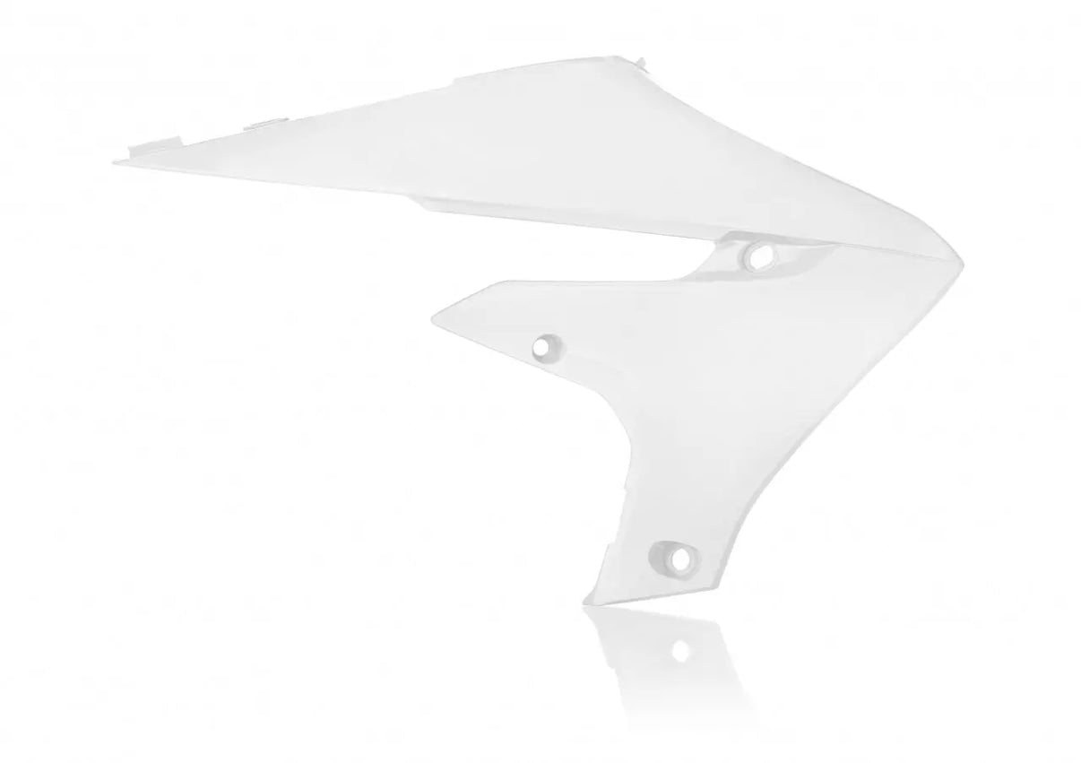 Radiator Shrouds White ACERBIS