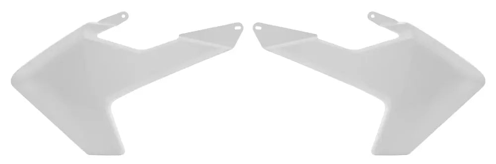 Radiator Shrouds White ACERBIS