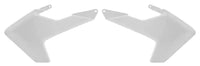 Radiator Shrouds White ACERBIS