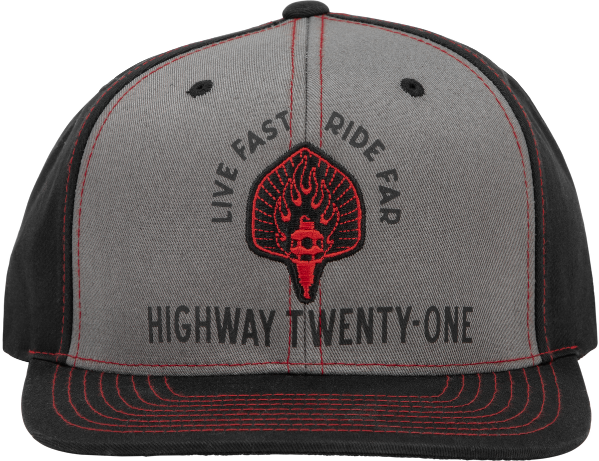 Ranger Hat Black/Grey HIGHWAY 21