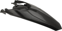 Rear Fender W/Taillight Tab Black ACERBIS