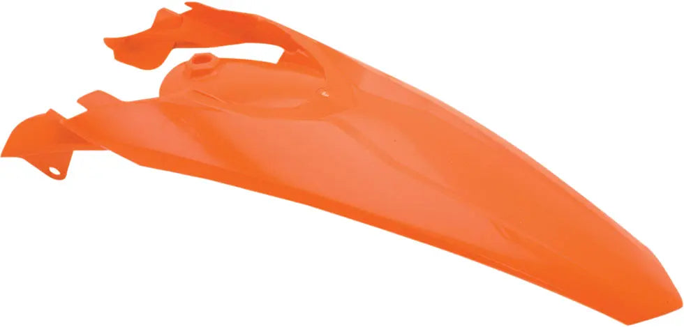 Rear Fender W/Taillight Tab Orange ACERBIS