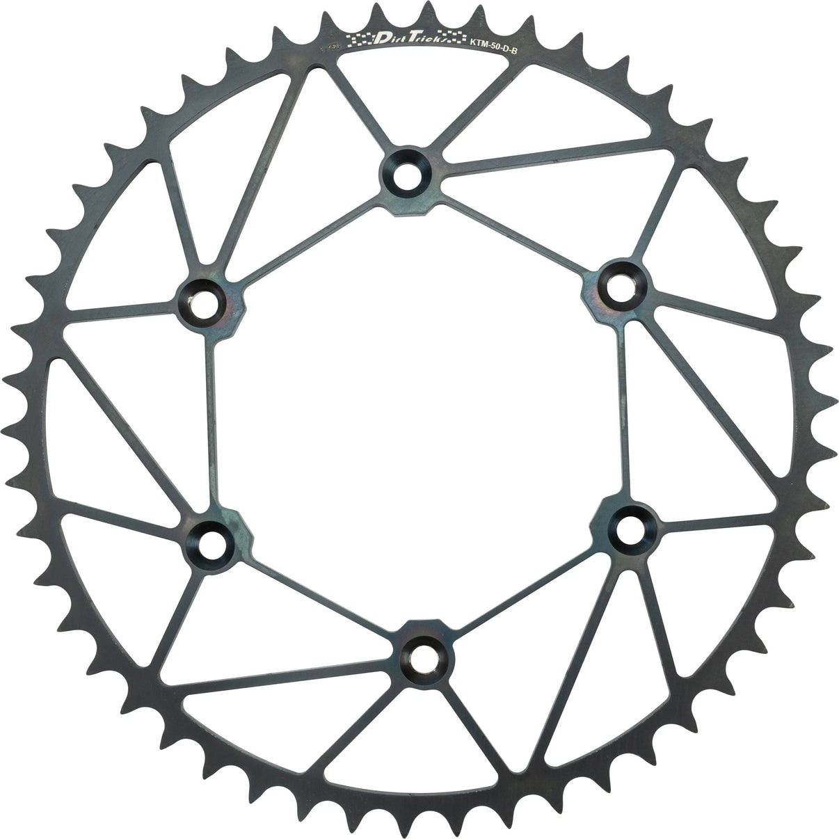 Rear Sprocket Chromoly 45t 520 Blk Ktm/Hus/Gas DIRT TRICKS