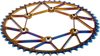 Rear Sprocket Chromoly Stl/Zir 50t 520 Chromatic Ktm/Husq DIRT TRICKS