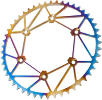 Rear Sprocket Chromoly Stl/Zir 52t 520 Chromatic She DIRT TRICKS