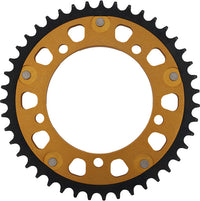 Rear Stealth Sprocket Alu/Stl 43t 525 Gld Suz/Tri SUPERSPROX