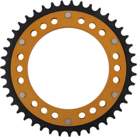 Rear Stealth Sprocket Alu/Stl 43t 530 Gld Hon SUPERSPROX