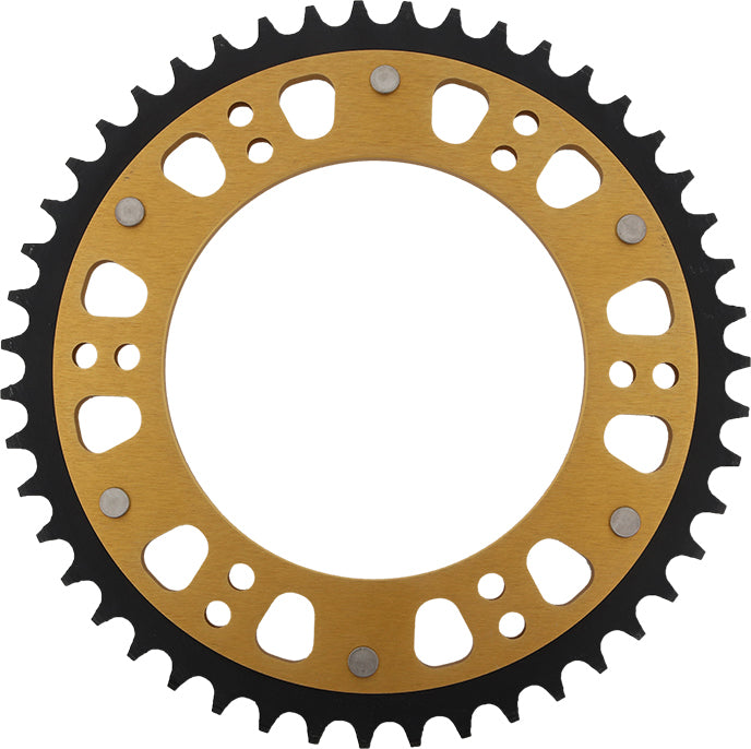 Rear Stealth Sprocket Alu/Stl 47t 520 Gld Apr/Bmw SUPERSPROX
