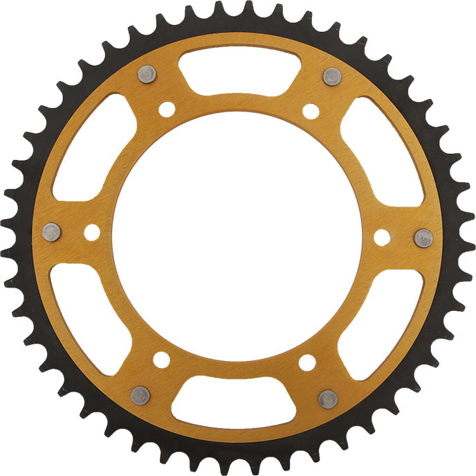 Rear Stealth Sprocket Alu/Stl 48t 520 Gld Yam SUPERSPROX
