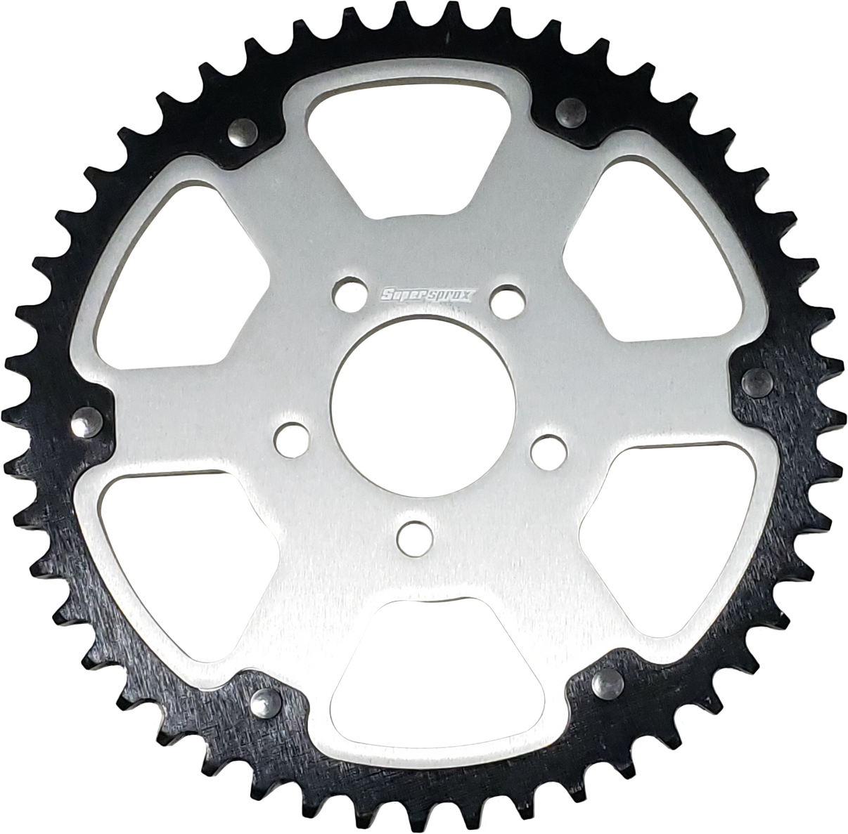 Rear Stealth Sprocket Alu/Stl 49t 530 Slv Hd SUPERSPROX
