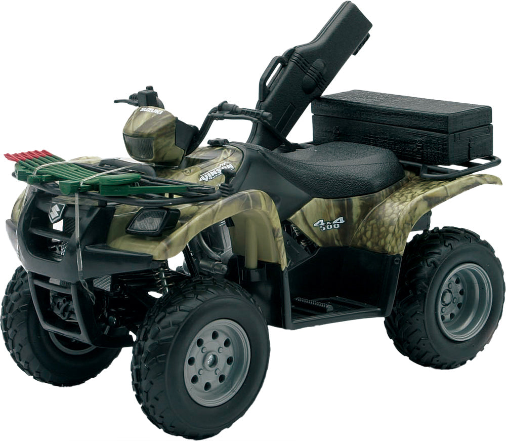 Replica 1:12 Atv Suzuki Vinson 500 Green Camo NEW-RAY