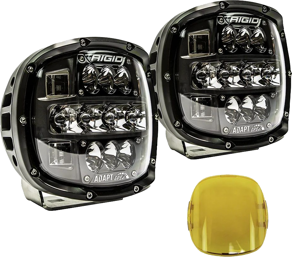 Rigid Adapt XP Extreme Led Light Pair - Universal Motorcycle Lights RIGID